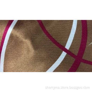 100 procent polyester kläder satin afrikansktyg tyg